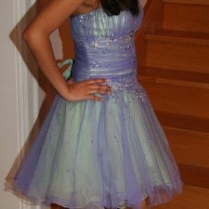 Formal two tone dress Junior size 9